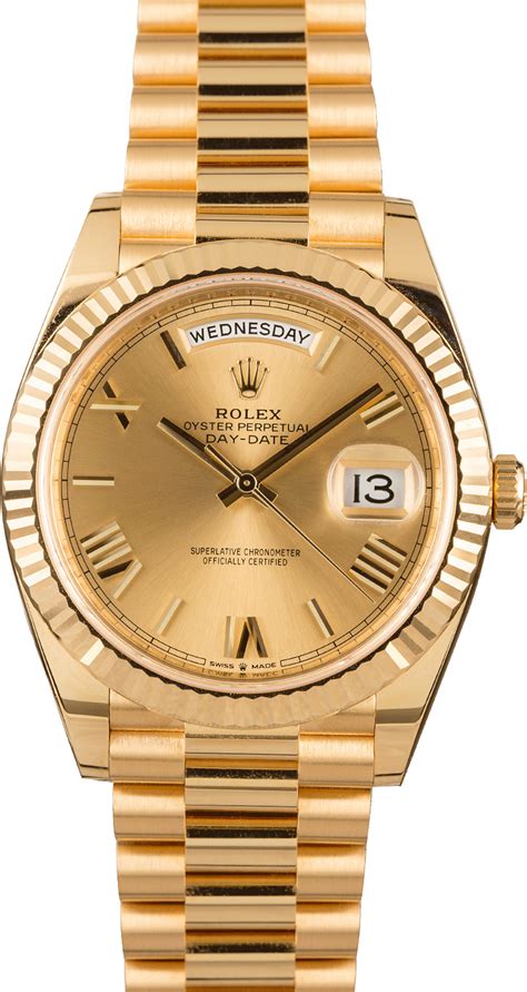 rolex presidential history|pre owned rolex president 40mm.